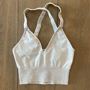 NWOT Free People Good Karma Crop
